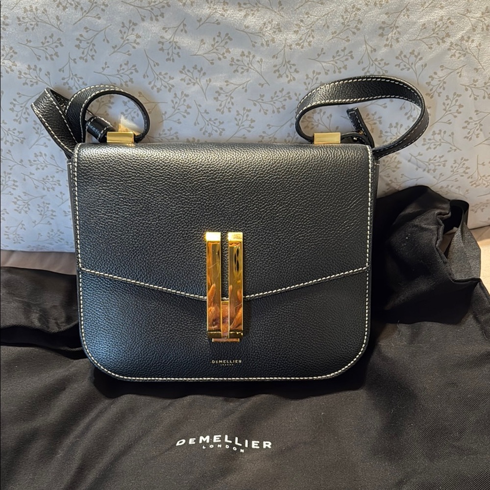 Demellier Vancouver Bag in pebbled leather